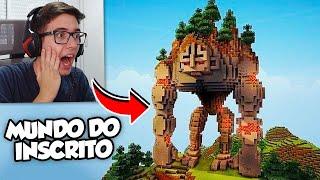 ENTREI NO MAPA SURVIVAL DE UM INSCRITO E OLHA O QUE ELE FEZ