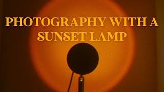 Portrait Photography with a Sunset Lamp