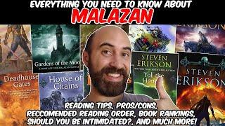 MALAZAN - Full breakdown of the BEST fantasy series of all time!