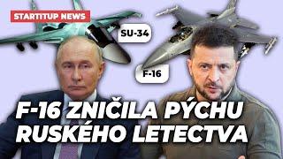 Ukrajinské F-16 údajne zožali masívny úspech. Máme VIDEO zostrelenia špičkovej ruskej stíhačky