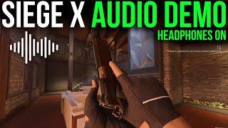 Siege X Advanced Audio Demo (HEADPHONES ON)