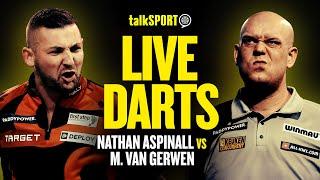  LIVE: Nathan Aspinall v Michael van Gerwen | PDC Premier League Darts 2025 WATCHALONG