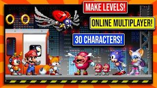 Online Sonic Multiplayer: Level Maker, 30 Characters, Secrets, Collectables, and MORE!!!