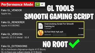 Overclock your Device Using GLTools For Non-Rooted Phone's | 100% Working | MLBB