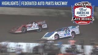 World of Outlaws Real American Beer Late Model Series | I-55 Raceway | June 21, 2025 | HIGHLIGHTS