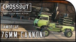 Crossout Beta Gameplay Part 3 - "76MM CANNON! THE 'TURTLE' BUILD!" (CrossOut Gameplay)