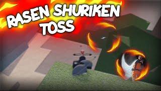 Rasen Shuriken Toss is OP!! ( Shinobi Life 2 ROBLOX )