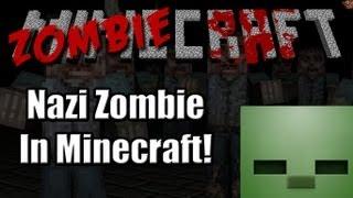 Minecraft Mods - ZombieCraft 1.2.5 Nazi Zombies Review and Tutorial