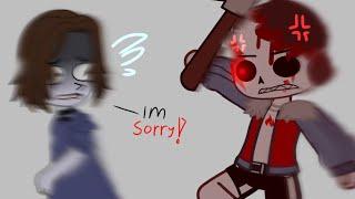 Run Aliza…  [ Horrortale ] ( Aliza and Horror Sans )