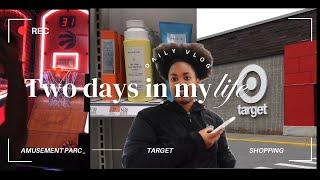 Two days in my life | Target run ,amusement park, haul