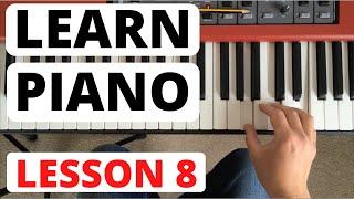 How To Play Piano for Beginners, Lesson 8 || A New Piece, Phrase Marks And Ritenuto