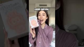 I won a Labubu in my last video! Let’s unbox it together  #labubu #unboxing #blindbox