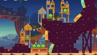 Angry Birds Seasons Abra-ca-Bacon 1-4 Walkthrough 3-Star