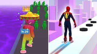 Superhero Skate Run Vs Giant Rush️New Update Levels Gameplay H3S