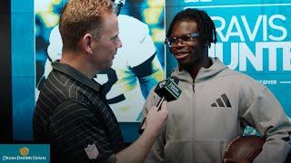 Travis Hunter Reacts to Signing Rookie Contract | Jacksonville Jaguars