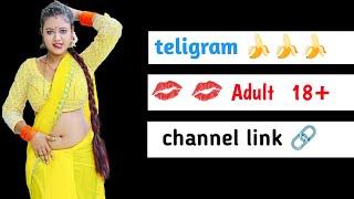 Telegram Adult Channel 2024 || 18+ telegram channel link in description