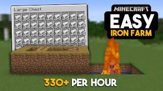 EASIEST 1.21 Iron Farm in Minecraft | Simple Tutorial