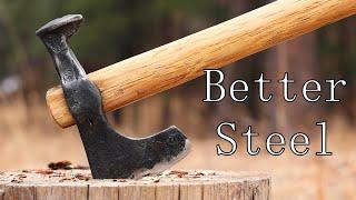 Improved Railroad Spike Axe