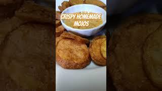 CRISPY MOJOS #delicious #mojos #friedpotato