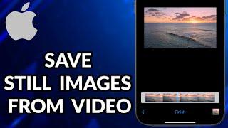 How To Take Photo From Video In iPhone I How To Save Still Images From Video On iPhone