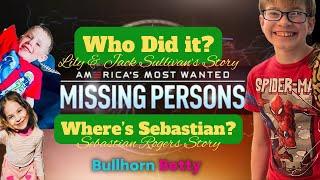 The Mysterious Disappearance of Lily and Jack Sullivan, and Sebastian Rogers.