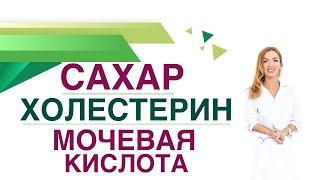  Сахарный диабет. Обмен веществ: сахар холестерин мочевая кислота. Врач эндокринолог Ольга Павлова.