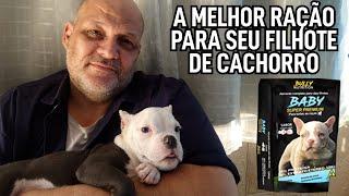 A MELHOR RAÇÃO PARA SEU FILHOTE DE CACHORRO