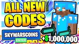 ALL NEW SECRET CODES in SKYWARS! - ️Roblox Skywars Codes