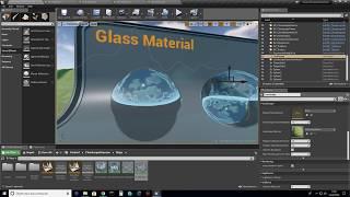 UE4 - Glass Material hints