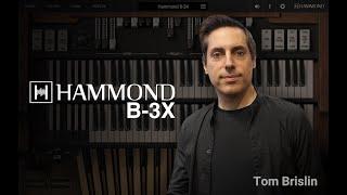 Tom Brislin (Yes, Kansas) on Hammond B-3X virtual B3 organ