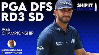 PGA Round 3 Showdown | May 17, 2025 | DraftKings DFS Picks, Plays and Process