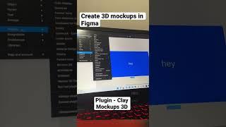 Create Free 3D mockups in Figma