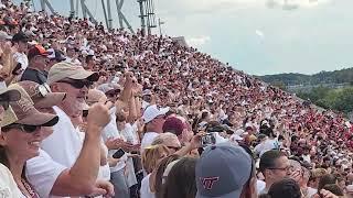 Sandman at Virginia Tech v Rutgers 21Sept24