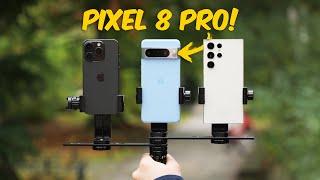 Pixel 8 Pro vs iPhone 15 Pro vs Galaxy S23 Ultra! Camera Comparison Test! | VERSUS