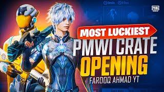 Most Luckiest 2023 PMWI Lucky Crate Opening |  PUBG MOBILE 