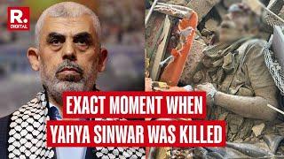 Hamas Chief Yahya Sinwar's Final Moments Caught on Camera