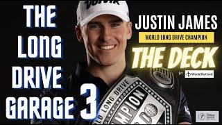 The Long Drive Garage "The Deck"  World Long Drive Champion Justin James Fitness instruction.