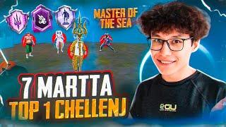 7 MARTA TOP 1 VA MASTER OF THE SEA TITULINI OLDIM  #hasanpackage