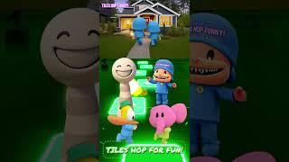Nina Pocoyo Sprunki vs Tiles Hop EDM Rush Geme coffin dance