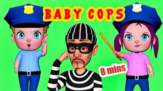 Baby cops + Lily wake up + MORE Farfasha Nursery Rhymes & Kids Songs