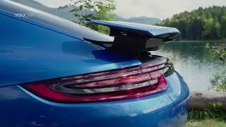 Раскладывающийся спойлер на Porsche Panamera