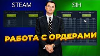 Торговля в Steam | Анализ рынка | Как читать стакан ордеров