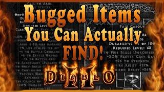 Bugged Items You Can Actually Find in Diablo 2! | MF - Magic Find Glitches