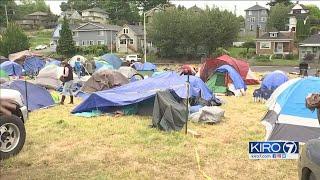 VIDEO: City of Everett clears controversial homeless camp