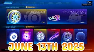 Rocket League ITEM SHOP Daily #250 (13th June 2025)