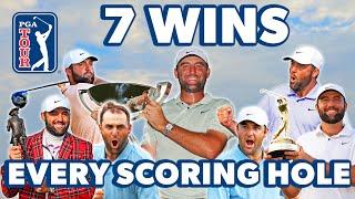 EVERY scoring hole from ALL of Scottie Scheffler’s wins in 2024