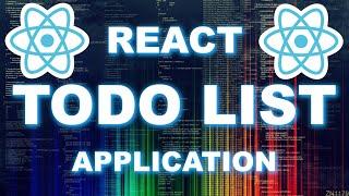Build A Simple TODO LIST App | REACT Beginner Project