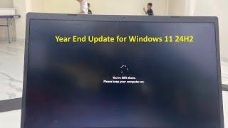 Year End Update for Windows 11 24H2