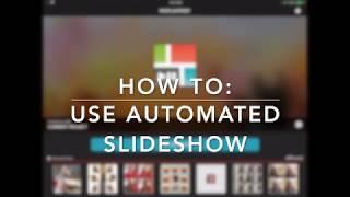 How to add automated slideshow and adjust content in frame using PicPlayPost Video Editor