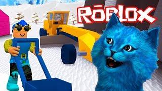 СТАЛ УБОРЩИКОМ СНЕГА В РОБЛОКС / Snow Shoveling Simulator ROBLOX / КОТЁНОК ЛАЙК